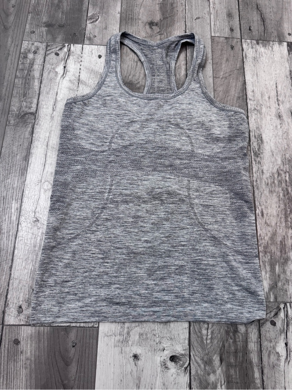 Lululemon Womens Gray Swiftly Tech Tank Waist Length Size 8